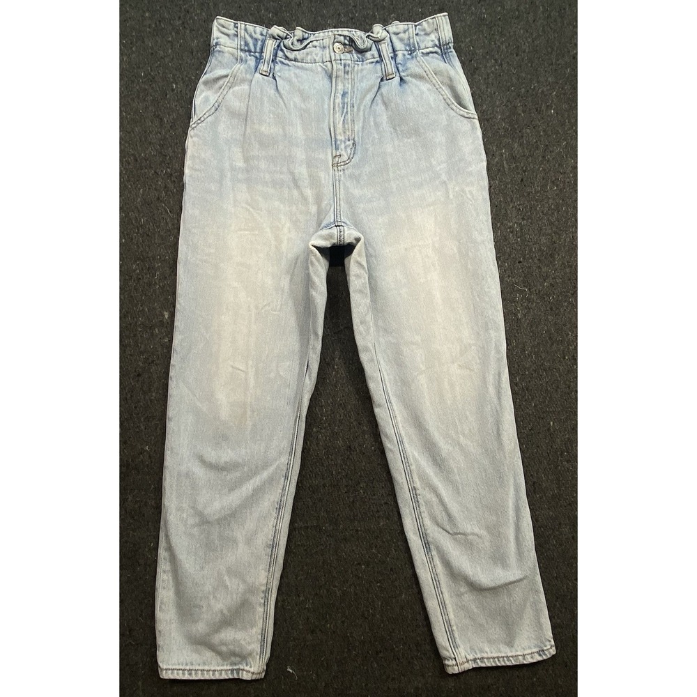 American‎ Eagle Outfitters Retro Mom Jeans Women's Sz 4 Short Denim Distressed
